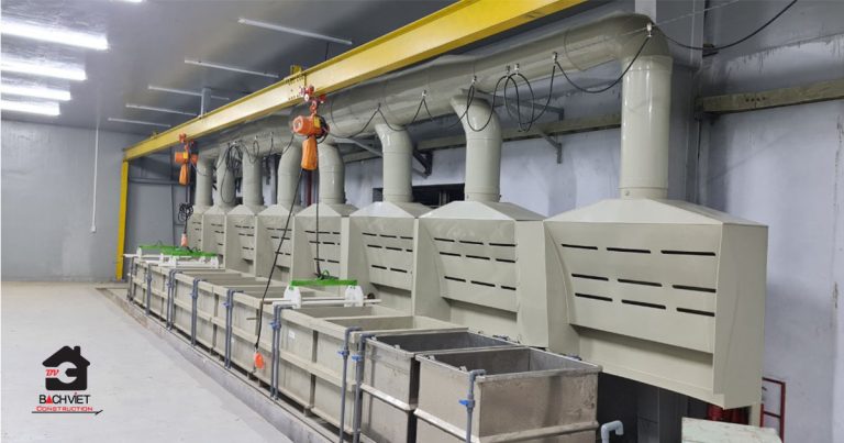 Hạng mục: Hệ thống xử lý khí thải – Công ty TNHH Kỹ thuật B&G Việt Nam