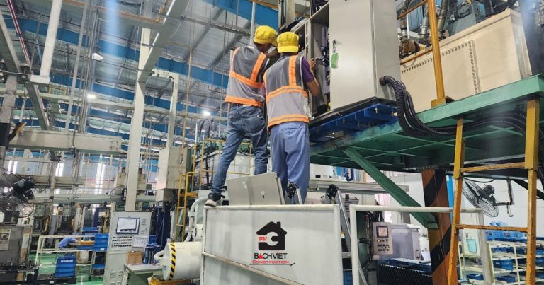 Lắp đặt hệ thống điện nhà máy – Công ty TNHH Toyota Bosoku VN