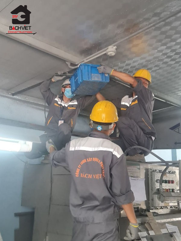 Lắp đặt ống gió điều hòa Công ty Việt Thành